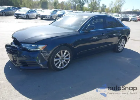 2014 Audi A6 2.0T Premium from USA, damaged, VIN WAUGFAFC8EN048311